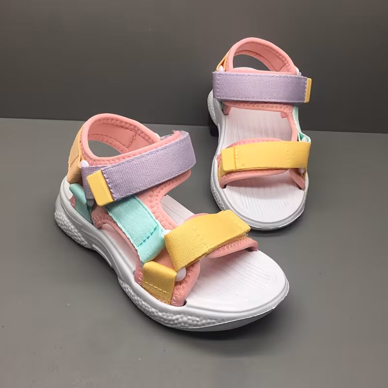 Sandalias para niña con correas ajustables